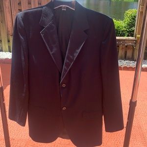 Black GAP sports coat.